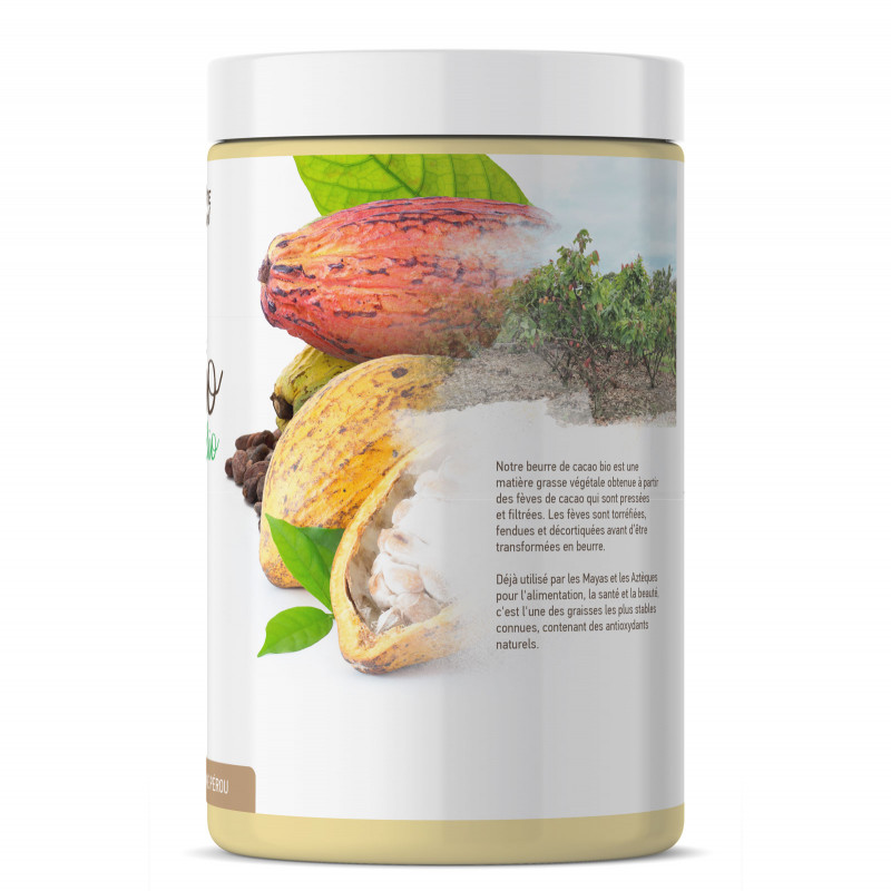 Beurre de Cacao BIO Adoucissant, nourrisant & régénérant