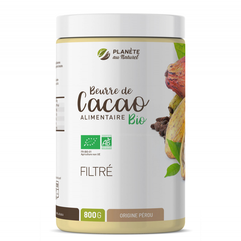 Beurre de Cacao Bio Alimentaire - 123gelules