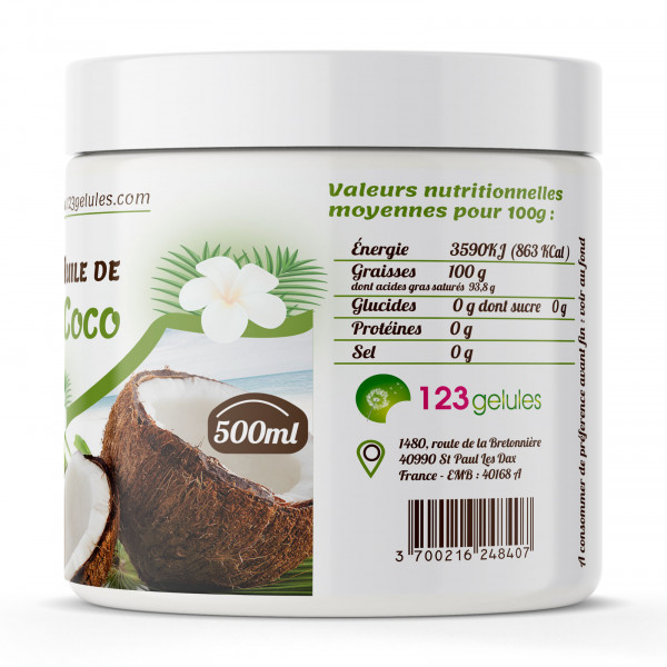 Huile de Coco - 500 ml