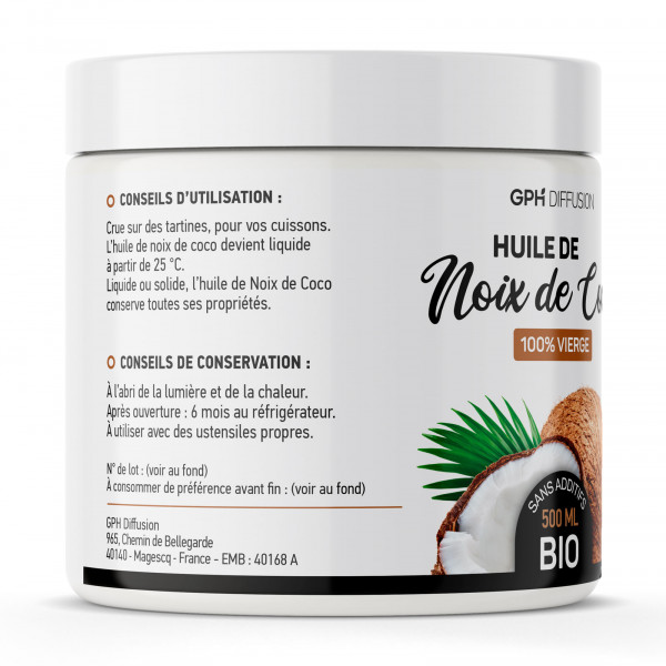 Huile Noix de coco Bio