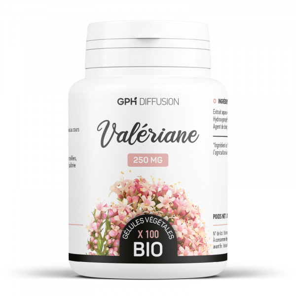 Valériane Bio - 200 gélules végétales