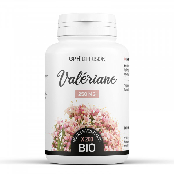 Valériane Bio - 200 gélules végétales