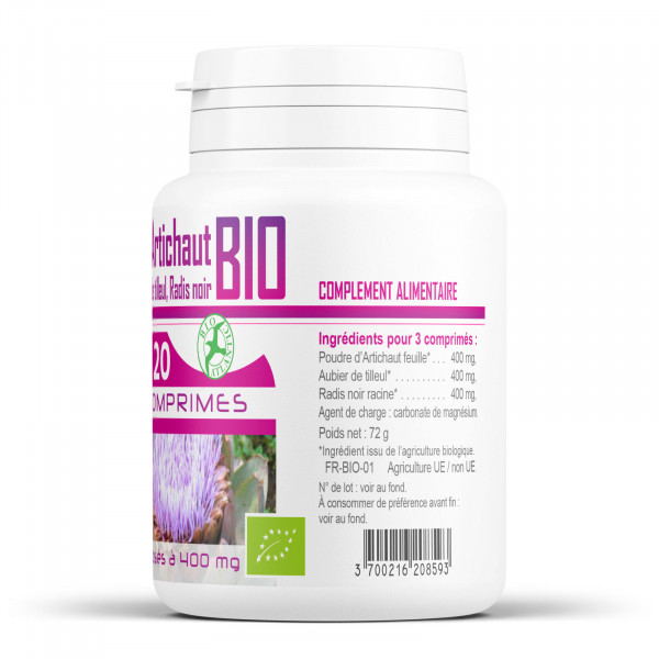 Draineur Biologique 120 comprimés à 400mg