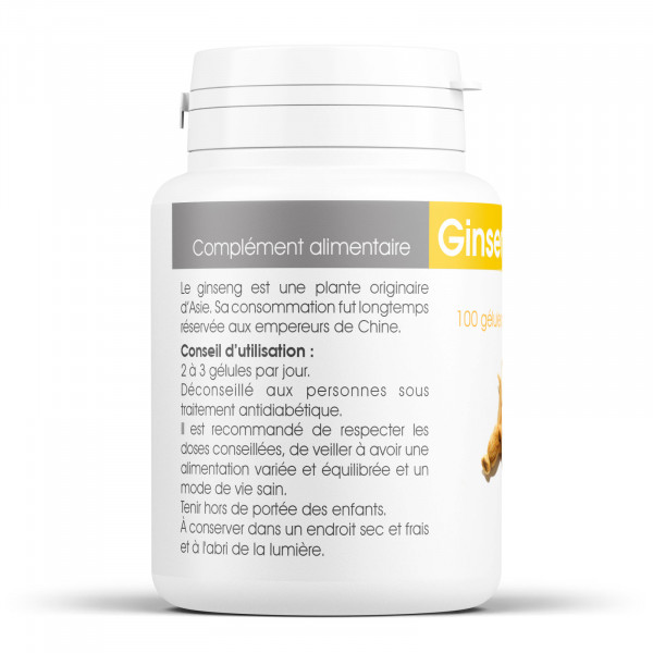 Ginseng rouge - 300 mg - 100 gélules