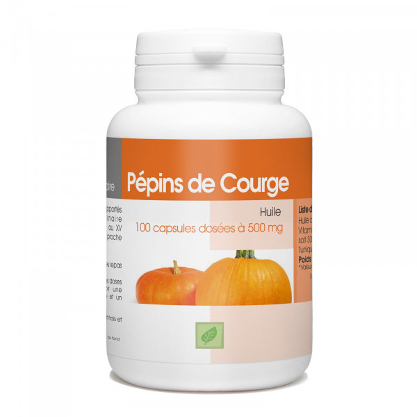 Huile de Pépins de Courge - 100 capsules