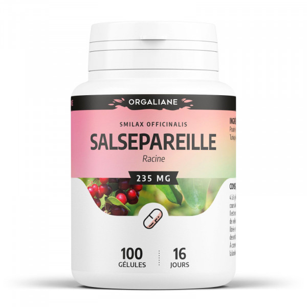 Salsepareille - 235 mg - 100 gélules