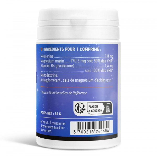 Mélatonine Fort - 1.8mg - 60 comprimés