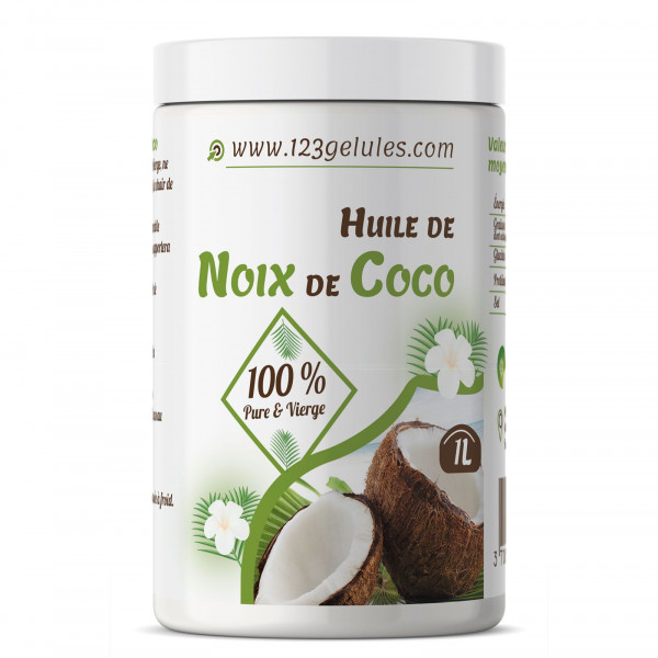 Planète au Naturel Huile de Coco Bio - 500 ml - Vierge, Pure et