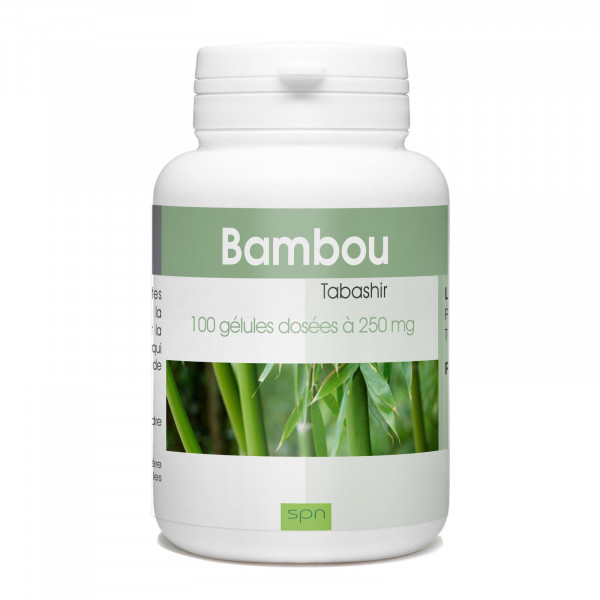 Bambou Tabachir - 250mg- 100 gélules