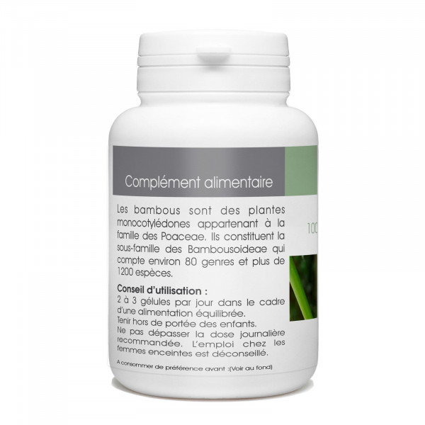 Bambou Tabachir - 250mg- 100 gélules