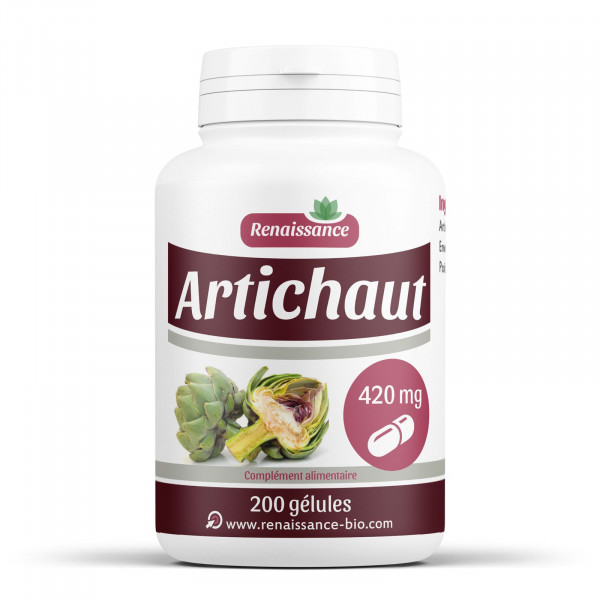 Artichaut - 420 mg - 200 gélules