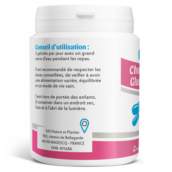 Chondroïtine - Glucosamine - 520 mg -200 gélules