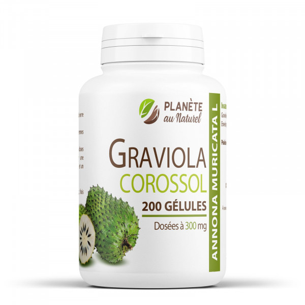 Graviola Corossol 300mg - 200 Gélules