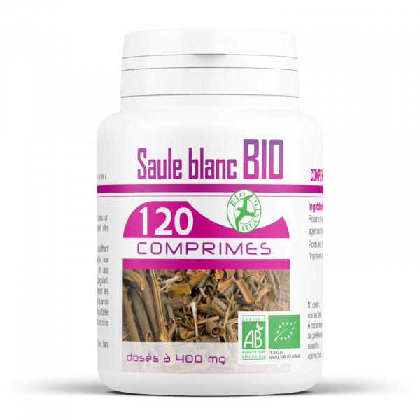 Saule Blanc Bio - 400 mg - 120 Comprimés