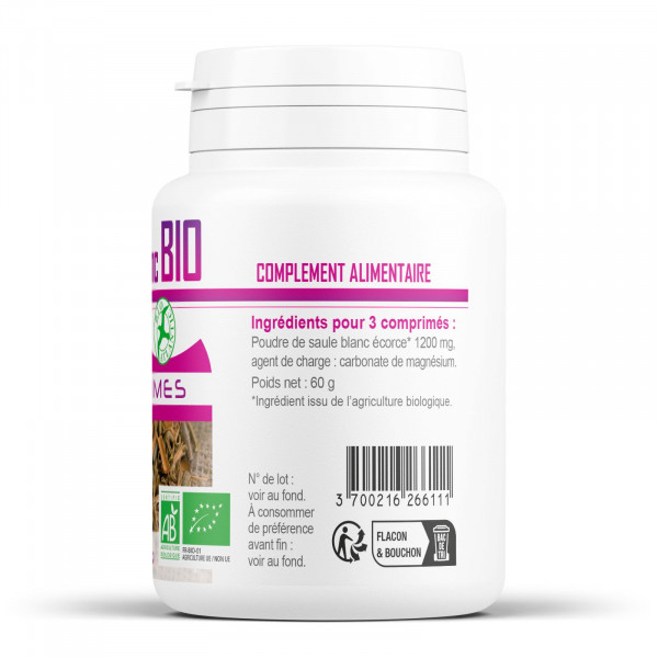 Saule Blanc Bio - 400 mg - 120 Comprimés