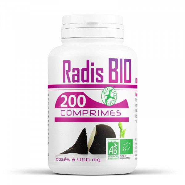 Comprimés Bio - Radis Noir 200