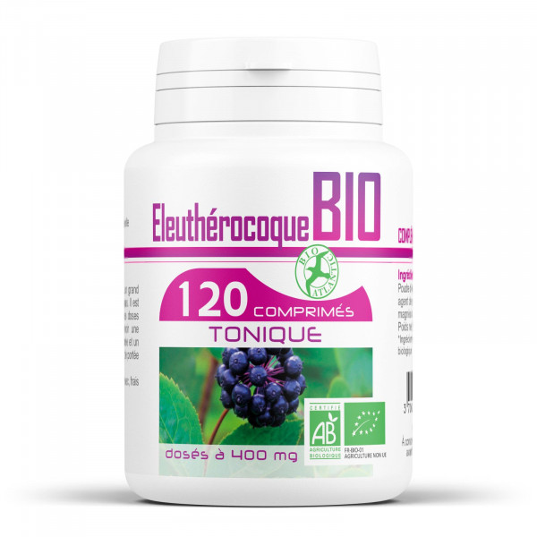 Eleuthérocoque Bio - 400 mg - 120 comprimés