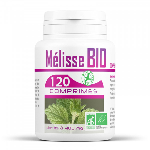 Mélisse Bio - 400 mg - 120 comprimés