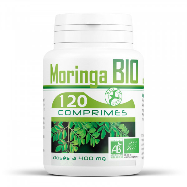 Moringa Bio - 400 mg - 120 comprimés