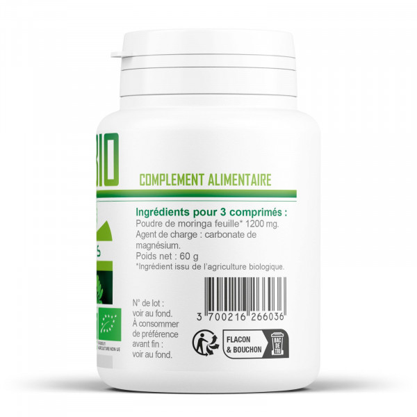 Moringa Bio - 400 mg - 120 comprimés