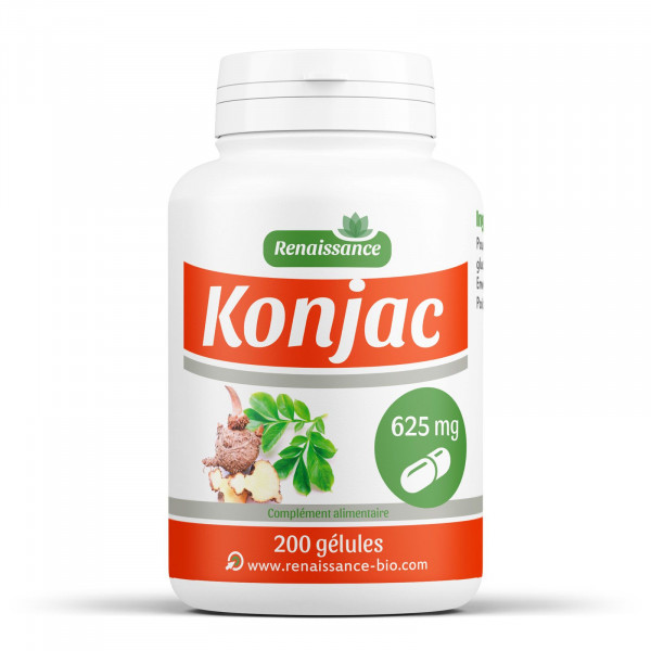 Konjac- 600 mg - 200 gélules