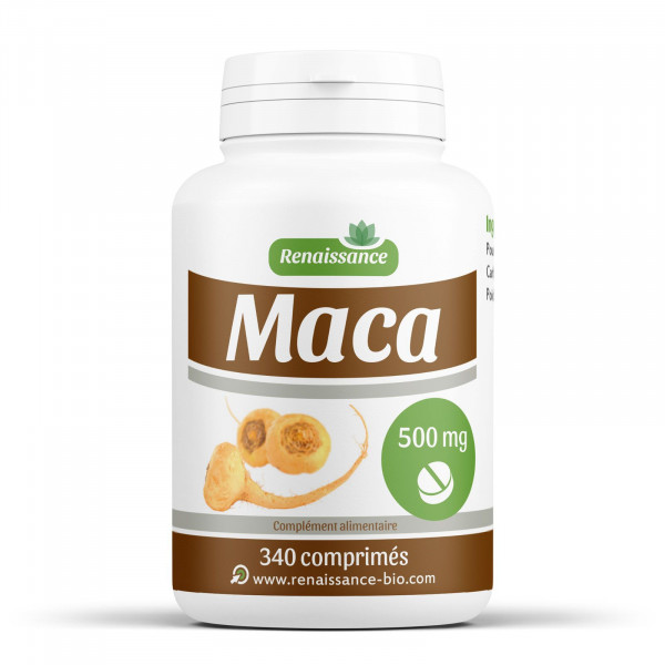 Maca - 500 mg - 340 comprimés