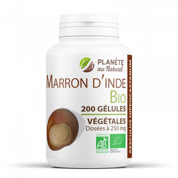 Marron D'inde Bio en gélules végétales