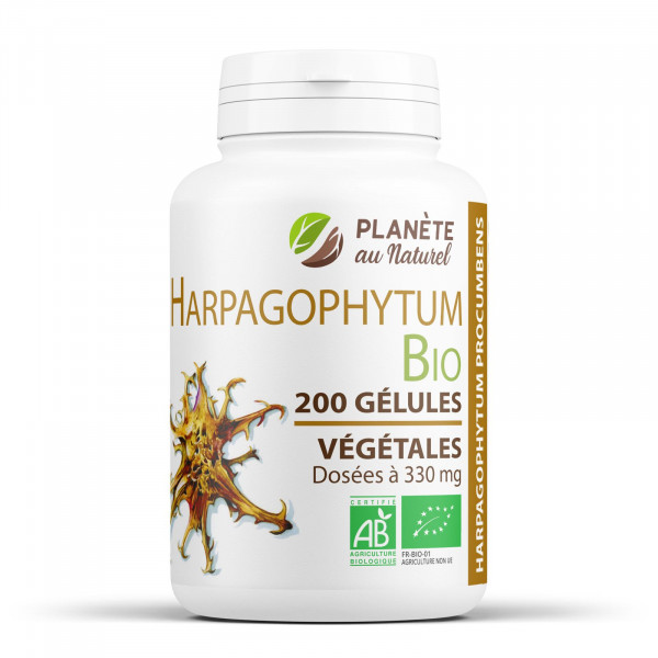 Harpagophytum Bio - 330mg - 200 gélules végétales