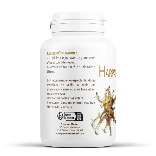 Harpagophytum Bio - 330mg - 200 gélules végétales