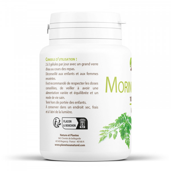 Moringa Oleifera Bio - 400mg - 100 gélules