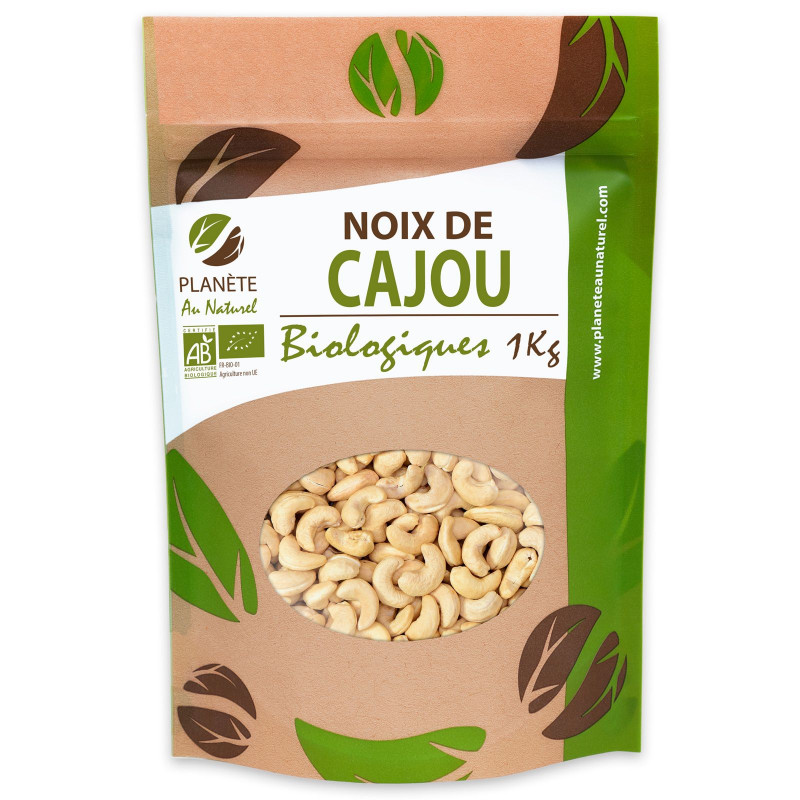 Noix de Cajou Bio - 1kg - 123gelules