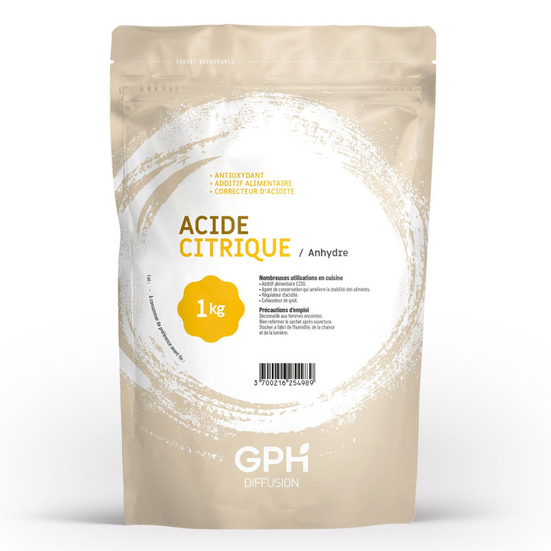 Acide Citrique en Poudre 1 kg