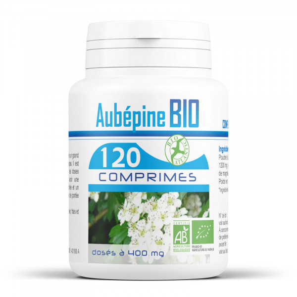 Aubépine Bio - 400mg - 200 comprimés