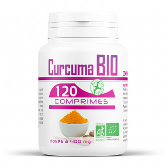 200 gélules CURCUMA BIO AB dosées à 250 mg. - France Herboristerie