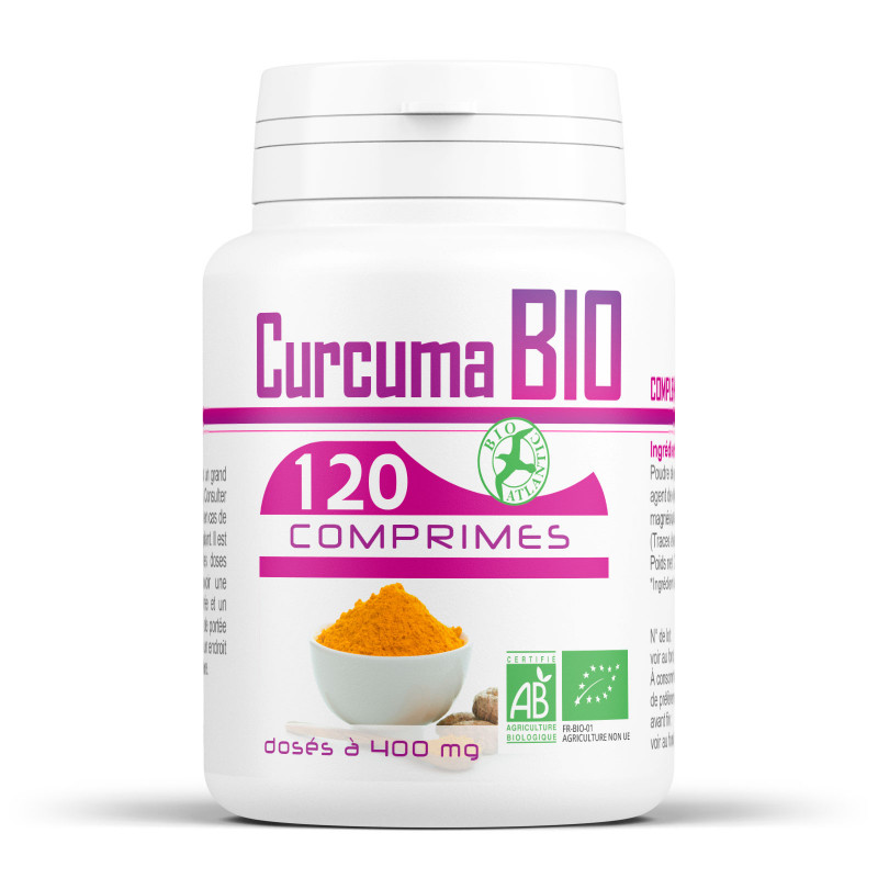 Curcuma Bio 400 mg - Comprimés