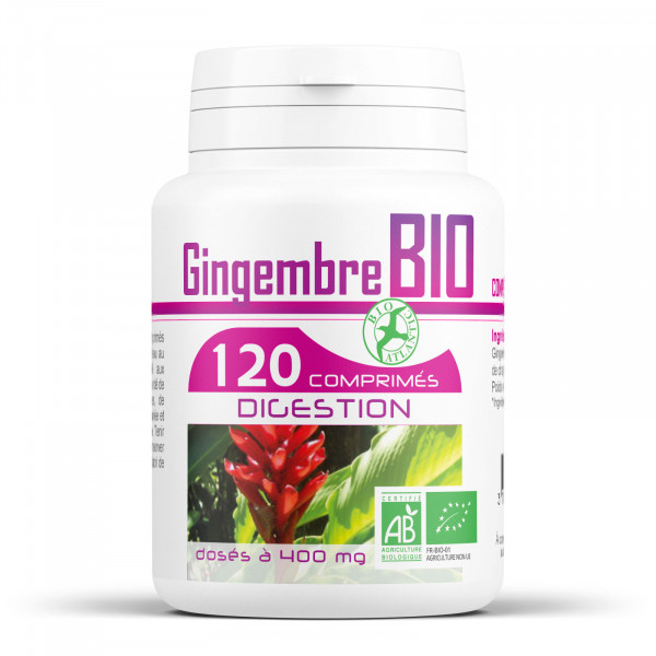 Gingembre Bio - 400 mg - 200 comprimés