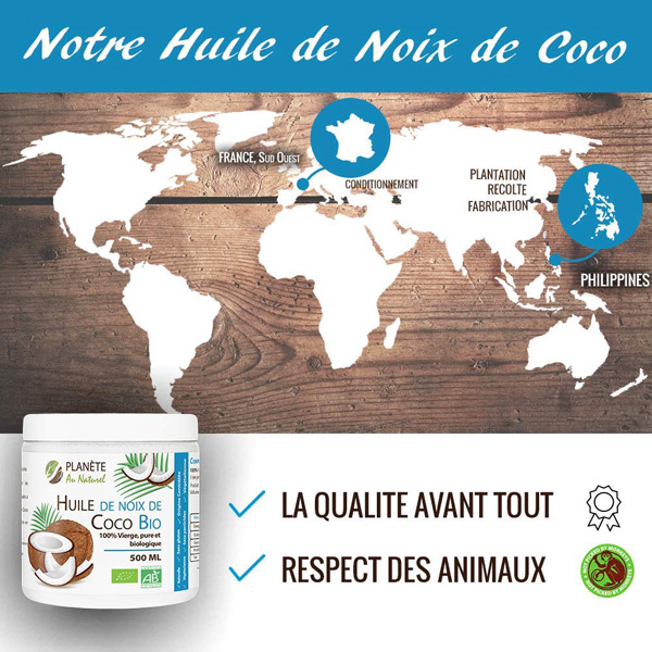 La noix coco dans le monde